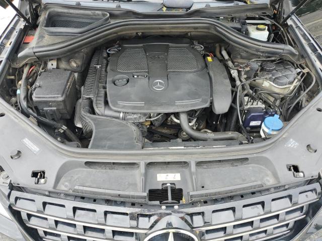 4JGDA5HB2CA022075 - 2012 MERCEDES-BENZ ML 350 4MATIC BLACK photo 12