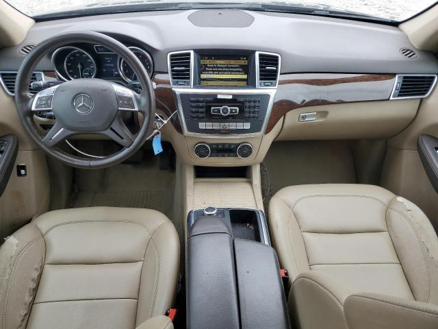 4JGDA5HB2CA022075 - 2012 MERCEDES-BENZ ML 350 4MATIC BLACK photo 8