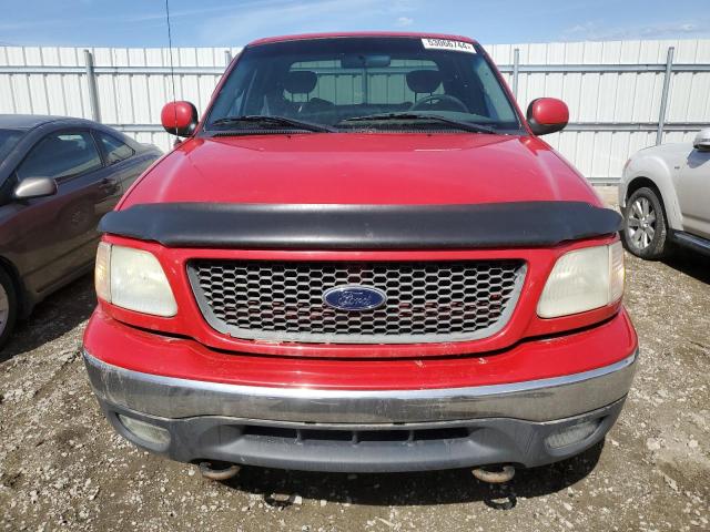 2FTPX18L71CA27902 - 2001 FORD F150 RED photo 5