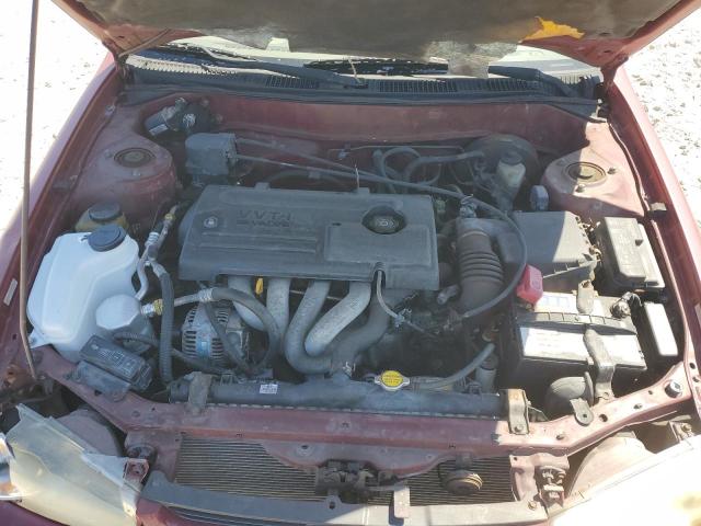 1Y1SK52812Z402087 - 2002 CHEVROLET GEO PRIZM BASE Qırmızı foto 11