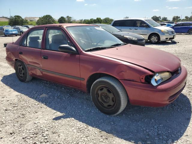 1Y1SK52812Z402087 - 2002 CHEVROLET GEO PRIZM BASE Qırmızı foto 4