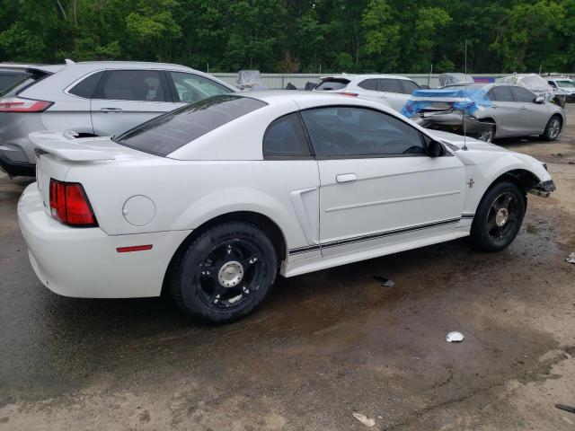 1FAFP40483F450552 - 2003 FORD MUSTANG WHITE photo 3