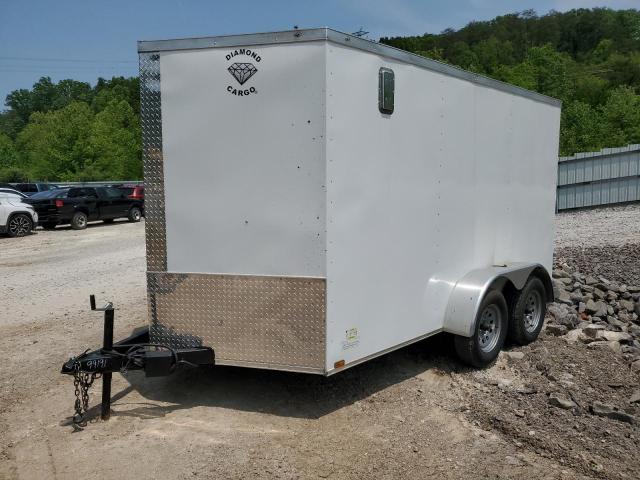 53NBE1223N1099191 - 2022 DIAM CAR HAULER WHITE photo 2