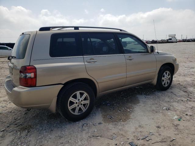 JTEGD21A040099734 - 2004 TOYOTA HIGHLANDER TAN photo 3