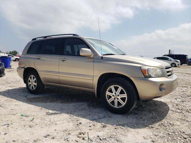 JTEGD21A040099734 - 2004 TOYOTA HIGHLANDER TAN photo 4