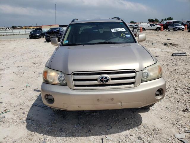 JTEGD21A040099734 - 2004 TOYOTA HIGHLANDER TAN photo 5