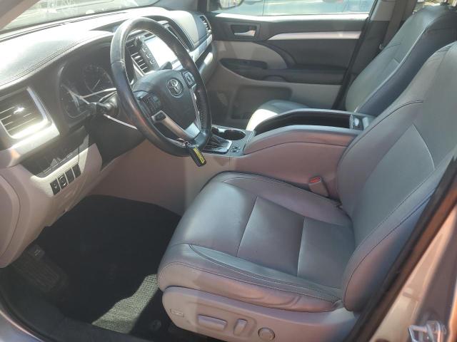 5TDJKRFH3GS355302 - 2016 TOYOTA HIGHLANDER XLE SILVER photo 7