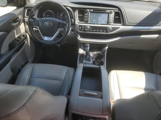 5TDJKRFH3GS355302 - 2016 TOYOTA HIGHLANDER XLE SILVER photo 8