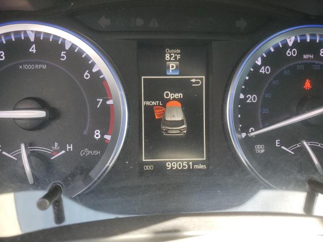 5TDJKRFH3GS355302 - 2016 TOYOTA HIGHLANDER XLE SILVER photo 9