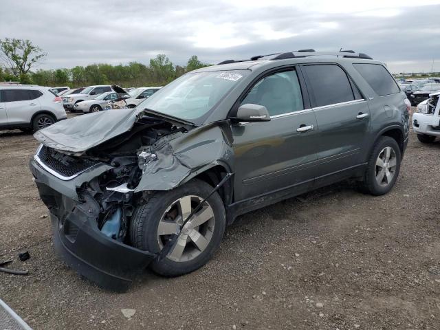 1GKKVSED5BJ155369 - 2011 GMC ACADIA SLT-2 GRAY photo 1