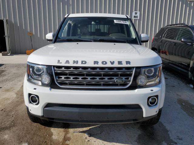 SALAG2V64GA811290 - 2016 LAND ROVER LR4 HSE WHITE photo 5