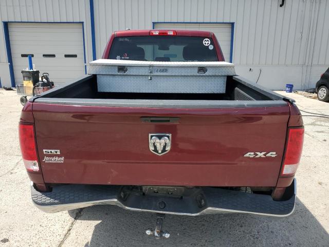 1C6RR7TT0MS516405 - 2021 RAM 1500 CLASS SLT 勃艮第红 照片 6