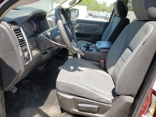 1C6RR7TT0MS516405 - 2021 RAM 1500 CLASS SLT 勃艮第红 照片 7