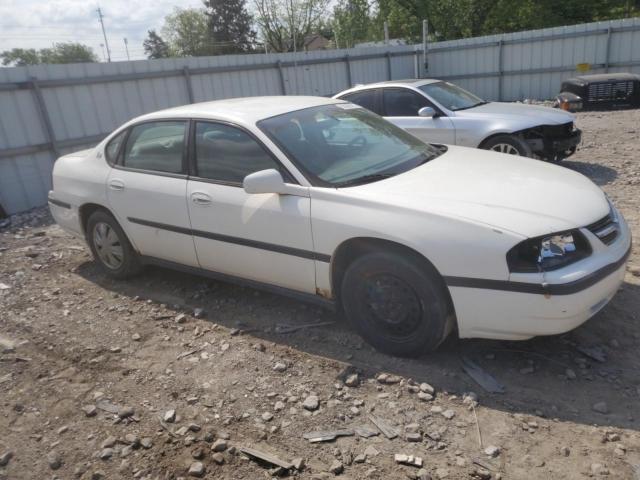 2G1WF55E229153684 - 2002 CHEVROLET IMPALA WHITE photo 4