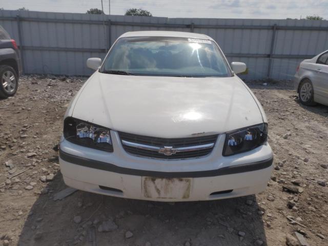 2G1WF55E229153684 - 2002 CHEVROLET IMPALA WHITE photo 5