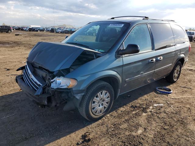 2A4GP44R26R795037 - 2006 CHRYSLER TOWN & COU LX TEAL photo 1