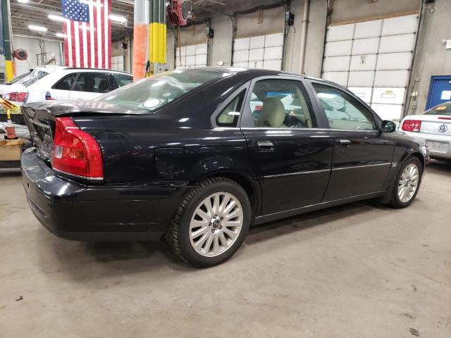 YV1TS592261442803 - 2006 VOLVO S80 2.5T BLACK photo 3