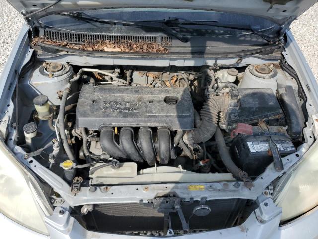 2T1KR32EX6C620524 - 2006 TOYOTA COROLLA MA XR SILVER photo 11