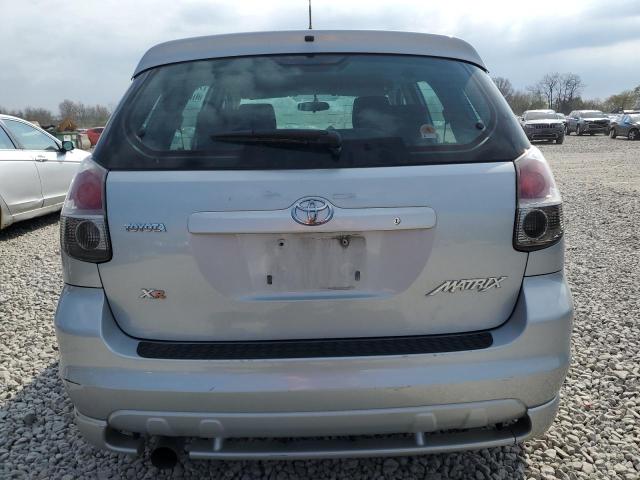 2T1KR32EX6C620524 - 2006 TOYOTA COROLLA MA XR SILVER photo 6