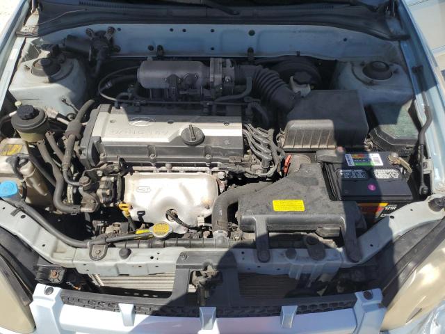 KMHCG45C45U627489 - 2005 HYUNDAI ACCENT GL BLUE photo 11