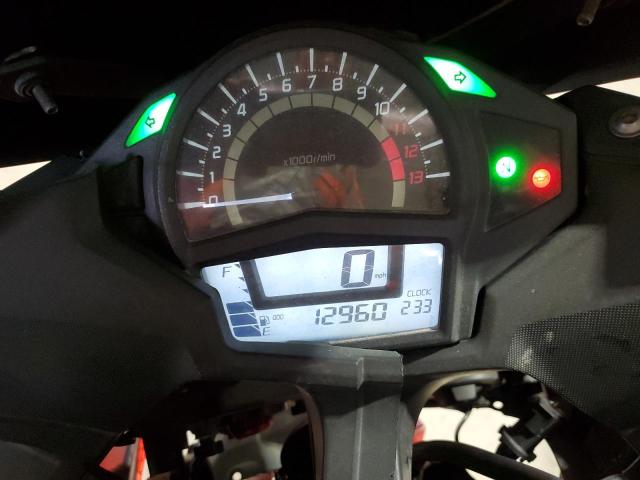 JKAEXEE16CDA04502 - 2012 KAWASAKI EX650 EC RED photo 7