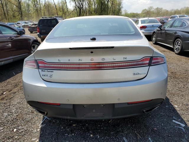 3LN6L2G95DR809836 - 2013 LINCOLN MKZ SILVER photo 6