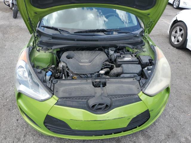 KMHTC6AD3CU029915 - 2012 HYUNDAI VELOSTER Жасыл фото 11