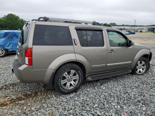 5N1AR18U98C661958 - 2008 NISSAN PATHFINDER S 金色 照片 3