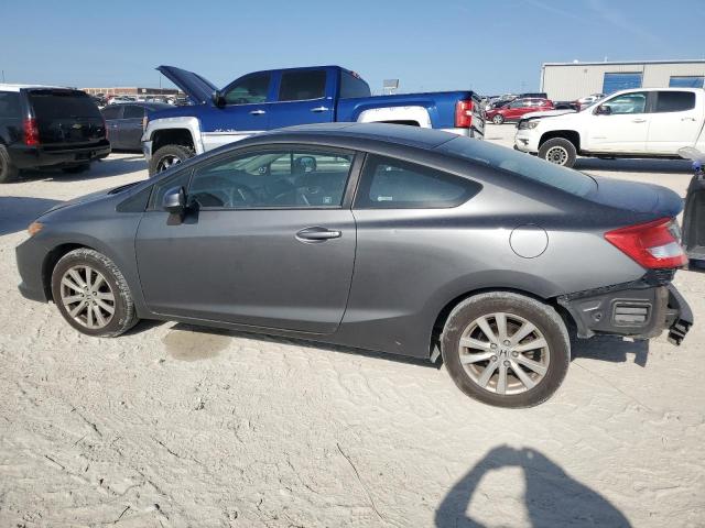 2HGFG3B8XCH534666 - 2012 HONDA CIVIC EX GRAY photo 2