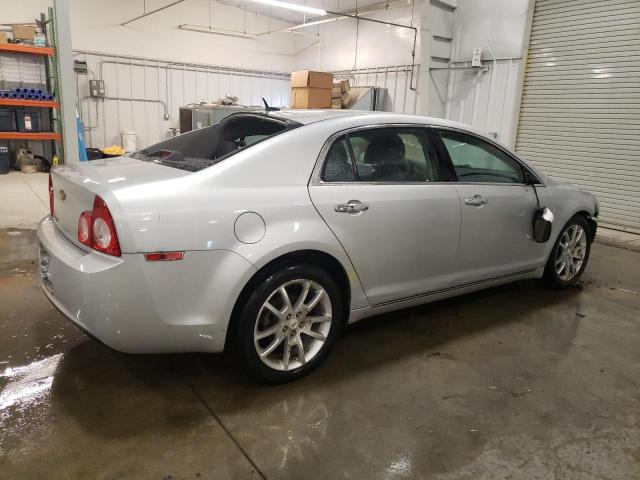 1G1ZE5E10BF387522 - 2011 CHEVROLET MALIBU LTZ ვერცხლისფერი ფოტო 3
