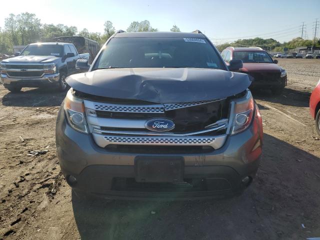 1FM5K8D88DGC03824 - 2013 FORD EXPLORER XLT GRAY photo 5