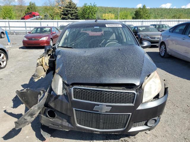 KL1TD66E79B336244 - 2009 CHEVROLET AVEO LS Czarny zdjęcie 5