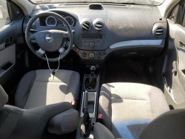 KL1TD66E79B336244 - 2009 CHEVROLET AVEO LS Czarny zdjęcie 8