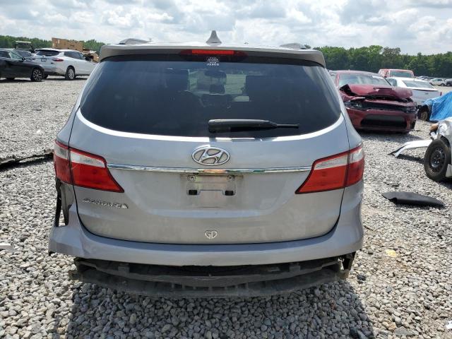 KM8SM4HF1FU095839 - 2015 HYUNDAI SANTA FE GLS SILVER photo 6