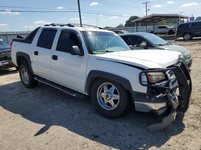 3GNEK13T23G223594 - 2003 CHEVROLET AVALANCHE K1500 WHITE photo 4