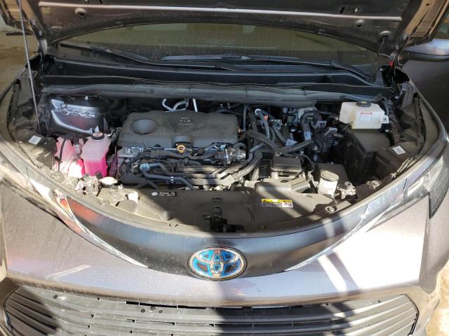 5TDKRKEC7PS172577 - 2023 TOYOTA SIENNA LE GRAY photo 12