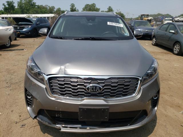 5XYPHDA50KG497993 - 2019 KIA SORENTO EX GRAY photo 5