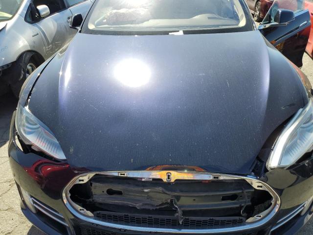 5YJSA1H1XEFP38678 - 2014 TESLA MODEL S ლურჯი ფოტო 11