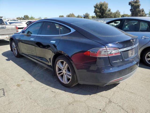 5YJSA1H1XEFP38678 - 2014 TESLA MODEL S ლურჯი ფოტო 2