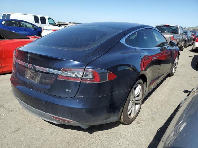 5YJSA1H1XEFP38678 - 2014 TESLA MODEL S ლურჯი ფოტო 3