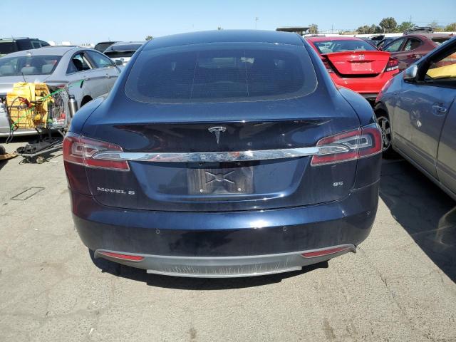 5YJSA1H1XEFP38678 - 2014 TESLA MODEL S ლურჯი ფოტო 6