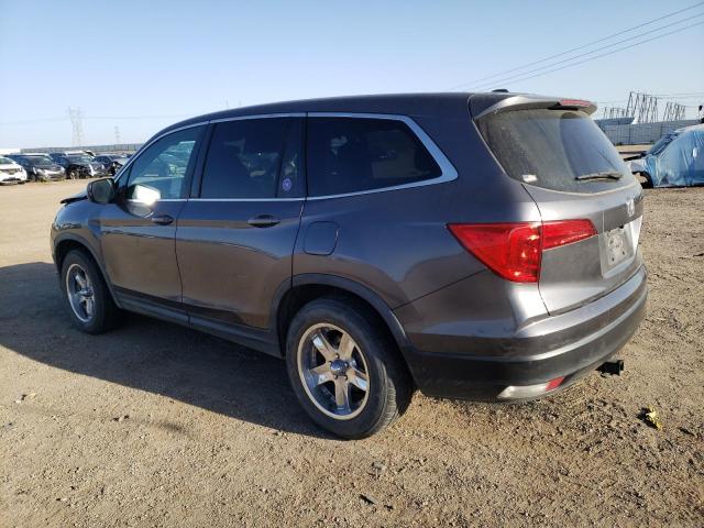 5FNYF6H59HB046928 - 2017 HONDA PILOT EXL GRAY photo 2