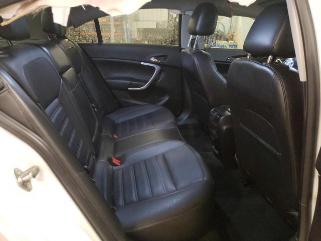 2G4GV5GV2C9155007 - 2012 BUICK REGAL GS WHITE photo 10