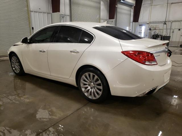 2G4GV5GV2C9155007 - 2012 BUICK REGAL GS WHITE photo 2