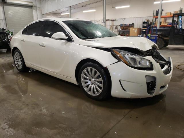 2G4GV5GV2C9155007 - 2012 BUICK REGAL GS WHITE photo 4