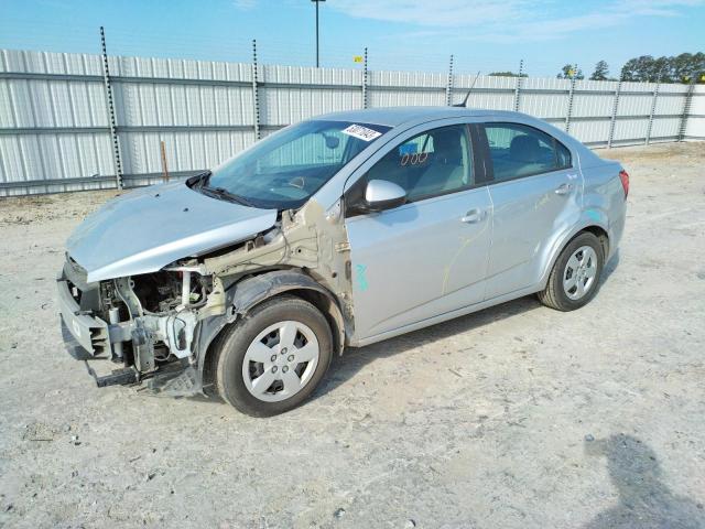 1G1JA5SH7E4237949 - 2014 CHEVROLET SONIC LS 灰色 照片 1