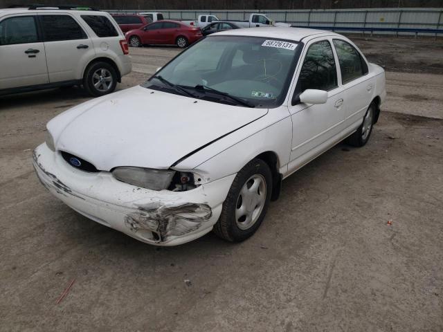 1FALP653XTK146239 - 1996 FORD CONTOUR GL WHITE photo 2