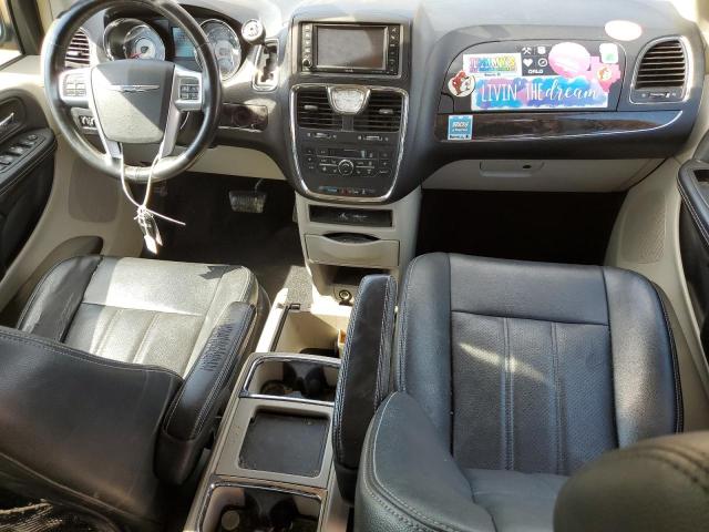 2C4RC1CG9CR133394 - 2012 CHRYSLER TOWN & COU TOURING L BLUE photo 8