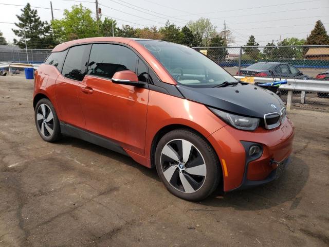 WBY1Z2C51EV283742 - 2014 BMW I3 BEV ORANGE photo 4