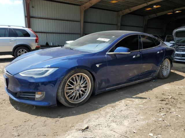 5YJSA1E29HF230672 - 2017 TESLA MODEL S Mavi foto 1